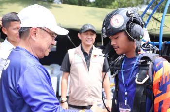 Wawali Bekasi Buka Kualifikasi Porprov Para Motor